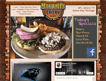 Tablet Screenshot of maxwellstavern.com